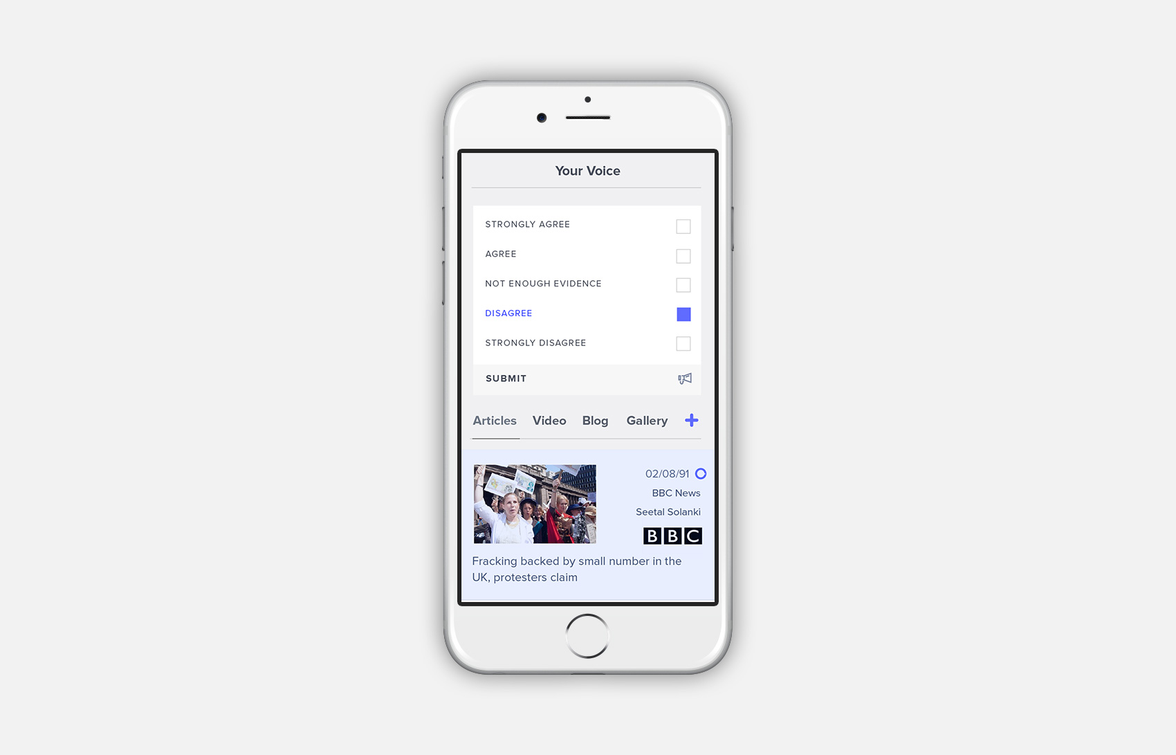 Mobile Website